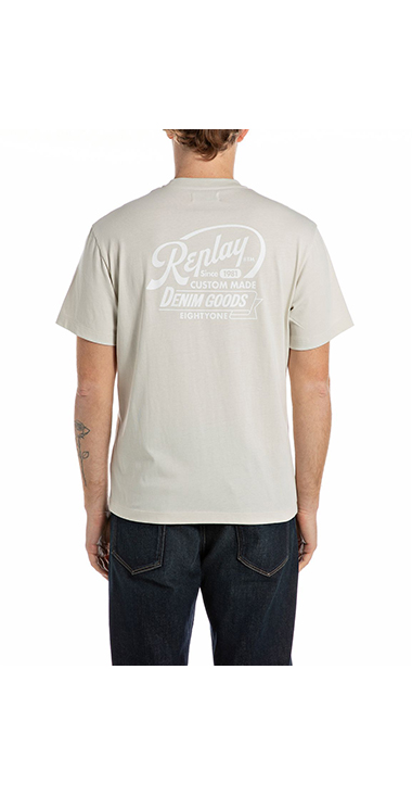 リラックスフィット コットンジャージープリント Tシャツ 詳細画像